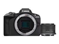 Canon EOS R50 - digitalkamera RF-S 18-45 mm F4,5-6,3 IS STM objektiv 5811C013