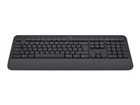 Logitech Signature K650 - tangentbord - QWERTY - italiensk - grafit Inmatningsenhet 920-010915