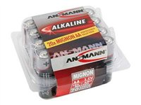 ANSMANN Mignon batteri - 20 x AA-typ - alkaliskt 5015548