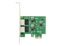 MicroConnect - nätverksadapter - PCIe - Gigabit Ethernet x 2 MC-PCIE-712