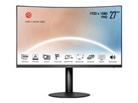 MSI Modern MD271CP - LED-skärm - böjd - Full HD (1080p) - 27" MODERN MD271CP