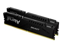 Kingston FURY Beast - DDR5 - sats - 32 GB: 2 x 16 GB - DIMM 288-pin - 3000 MHz / PC5-48000 - ej buffrad KF560C36BBE2K2-32