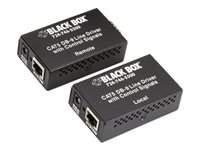 Black Box CAT5 Line Driver DB9 - seriell förlängningskabel - RS-232 ME890A-R2