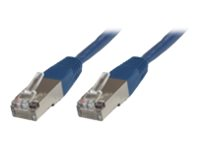 MicroConnect nätverkskabel - 1 m - blå SSTP601B