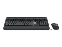Logitech MK540 Advanced - sats med tangentbord och mus - tysk Inmatningsenhet 920-008675