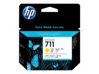 HP 711 - 3-pack - gul - original - DesignJet - bläckpatron CZ136A