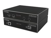 Black Box KVXHP-200 - förlängare för tangentbord/video/mus/seriell/USB - RS-232, USB 2.0, 10GbE, DisplayPort, 5GbE KVXHP-200