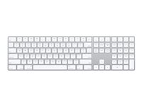 Apple Magic Keyboard with Numeric Keypad - tangentbord - QWERTY - dansk - silver MQ052DK/A