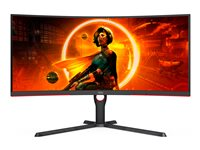 AOC Gaming CU34G3S/BK - LED-skärm - böjd - 34" - HDR CU34G3S/BK