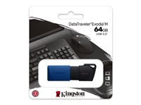 Kingston DataTraveler Exodia M - USB flash-enhet - 64 GB DTXM/64GB