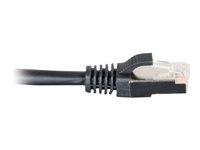 C2G Cat5e Booted Shielded (STP) Network Patch Cable - patch-kabel - 7 m - svart 83855