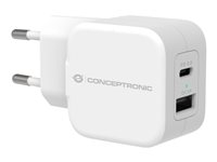 Conceptronic ALTHEA strömadapter - USB, 24 pin USB-C - 20 Watt ALTHEA09W