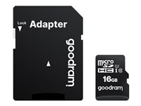 GOODRAM M1AA - flash-minneskort - 16 GB - microSDHC UHS-I M1AA-0160R12