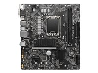 MSI PRO B660M-G DDR4 - moderkort - micro ATX - LGA1700-uttag - B660 PRO B660M-G DDR4