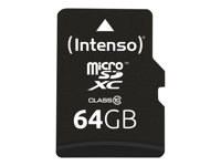 Intenso - flash-minneskort - 64 GB - microSDXC 3413490