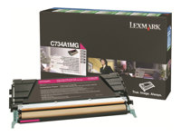 Lexmark - magenta - original - tonerkassett - LCCP, LRP C734A1MG