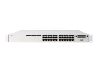 Cisco Meraki Cloud Managed MS390-24UX - switch - 24 portar - Administrerad - rackmonterbar MS390-24UX-HW