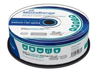 MediaRange - DVD+R DL x 25 - 8.5 GB - lagringsmedier MR474