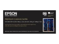Epson PremierArt Water Resistant Canvas - kanvaspapper - blank - 1 rulle (rullar) - Rulle (111,8 cm x 12,2 m) - 350 g/m² C13S041848
