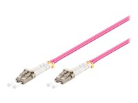 MicroConnect nätverkskabel - 3 m - erika-violett FIB440403P