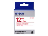 Epson LabelWorks LK-4WRN - etiketttejp - 1 kassett(er) - Rulle (1,2 cm x 2,9 m) C53S654011