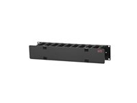 APC Horizontal Cable Manager Single-Sided with Cover - kabelhållarsats för rack - 2U AR8600A