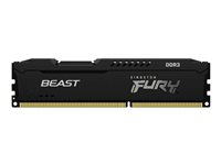 Kingston FURY Beast - DDR3 - sats - 8 GB: 2 x 4 GB - DIMM 240-pin - 1600 MHz / PC3-12800 - ej buffrad KF316C10BBK2/8