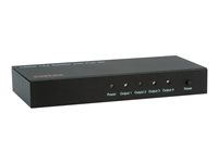 ROLINE HDMI Splitter - linjedelare för video - 4 portar 14.01.3553