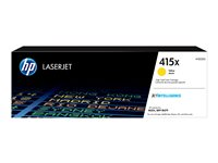 HP 415X - Lång livslängd - gul - original - LaserJet - tonerkassett (W2032X) W2032X