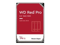 WD Red Pro WD141KFGX - hårddisk - 14 TB - SATA 6Gb/s WD141KFGX