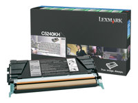 Lexmark - Lång livslängd - svart - original - tonerkassett - LCCP, LRP C5240KH