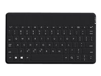 Logicool Keys-To-Go - tangentbord - QWERTZ - tysk - svart Inmatningsenhet 920-008545