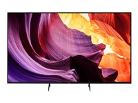 Sony Bravia Professional Displays FWD-65X80K 65" Klass (64.5" visbar) LED-bakgrundsbelyst LCD-skärm - 4K - för digital skyltning FWD-65X80K