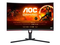 AOC Gaming CQ32G3SU/BK - LED-skärm - böjd - QHD - 32" CQ32G3SU/BK