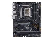 ASUS TUF GAMING Z690-PLUS D4 - moderkort - ATX - LGA1700-uttag - Z690 TUF GAMING Z690-PLUS D4