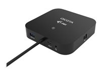 DICOTA i-tec - dockningsstation - USB-C - DP, HDMI - 1GbE D31949