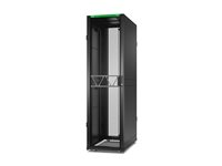 APC NetShelter SX Gen 2 - rack - 2124 H x 600 B x 1070 D mm, med sidor - 45U AR3105B2