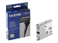 Brother LC970BK - svart - original - bläckpatron LC970BK