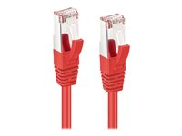 MicroConnect patch-kabel - 10 m - röd MC-SFTP6A10R