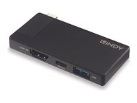 LINDY - dockningsstation - USB-C 3.2 Gen 1 / Thunderbolt 3 - HDMI 43336