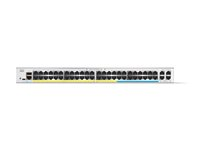 Cisco Catalyst 1300-48MGP-4X - switch - 48 portar - Administrerad - rackmonterbar C1300-48MGP-4X