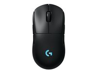 Logitech G PRO 2 - mus - gaming - 2.4 GHz, USB - svart 910-007295