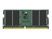 Kingston - DDR5 - sats - 64 GB: 2 x 32 GB - SO DIMM 262-pin - 5200 MHz / PC5-41600 - ej buffrad KCP552SD8K2-64