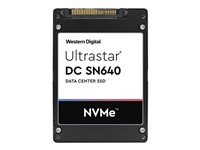 WD Ultrastar DC SN640 WUS4CB019D7P3E3 - SSD - 1920 GB - U.2 PCIe 3.1 x4 (NVMe) 0TS1928