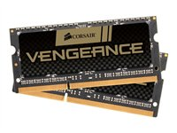 CORSAIR Vengeance - DDR3 - sats - 16 GB: 2 x 8 GB - SO DIMM 204-pin - 1600 MHz / PC3-12800 - ej buffrad CMSX16GX3M2A1600C10