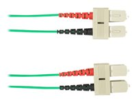 Black Box patch-kabel - 2 m - grön FOCMR10-002M-SCSC-GN