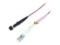 MicroConnect nätverkskabel - 3 m - erika-violett FIB432003-4