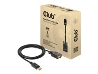 Club 3D - videoadapterkabel - DisplayPort till HD-15 (VGA) - 2 m CAC-1012