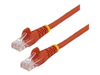 StarTech.com CAT5e Cable - 10 m Red Ethernet Cable - Snagless - CAT5e Patch Cord - CAT5e UTP Cable - RJ45 Network Cable - patch-kabel - 10 m - röd 45PAT10MRD