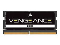 CORSAIR Vengeance - DDR5 - modul - 32 GB - SO DIMM 262-pin - 4800 MHz / PC5-38400 CMSX32GX5M1A4800C40